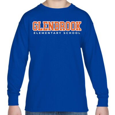 Glenbrook Youth Long-Sleeve T-Shirt (Blue) Thumbnail