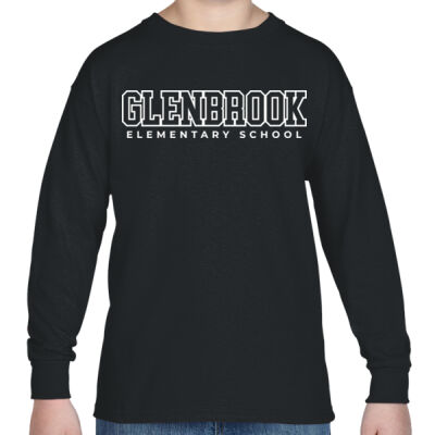 Glenbrook Youth Long-Sleeve T-Shirt (Black) Thumbnail